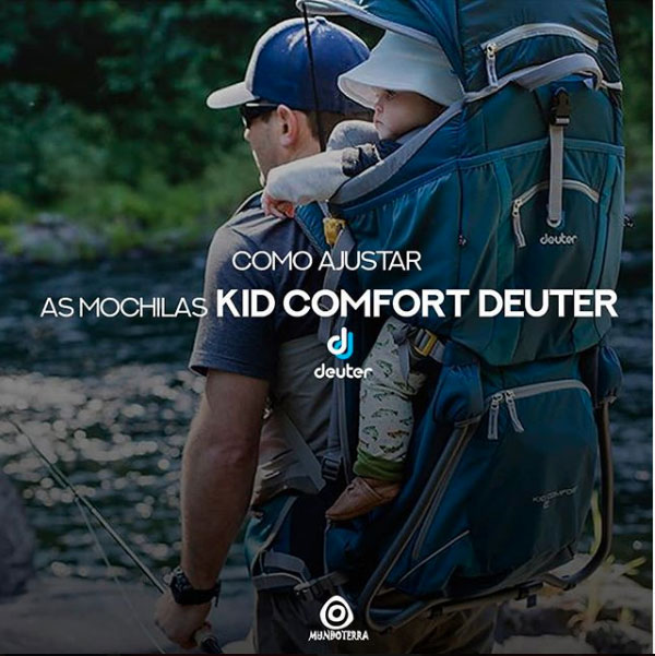 Como ajustar as mochilas Kid Comfort Deuter